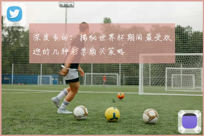 深度专访：揭秘世界杯期间最受欢迎的几种彩票购买策略