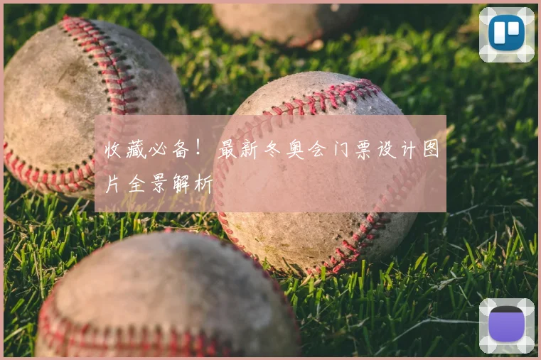 收藏必备！最新冬奥会门票设计图片全景解析